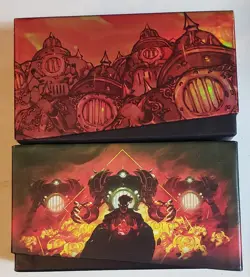 Lot of 2 MTG Magic The Gathering Empty Card Storage Bundle Boxes - Brother's War - Image 1