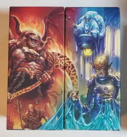 Lot of 2 MTG Magic The Gathering Empty Card Storage Bundle Boxes - Dissension - Image 1