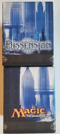 Lot of 2 MTG Magic The Gathering Empty Card Storage Bundle Boxes - Dissension - Image 4