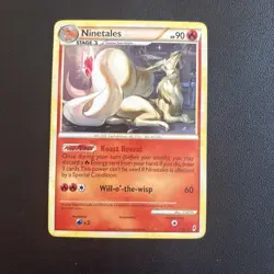 Pokemon Ninetales TCG Holo Rare Card 17/95 Call of Legends Series LP - Image 1