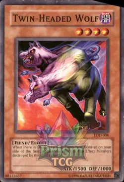 Twin-Headed Wolf LOD-008 Yugioh - Image 1