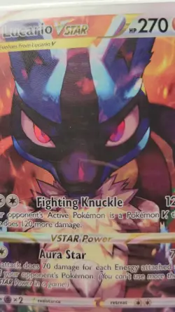Lucario VSTAR SWSH291 - Sealed Promo - SWSH: Sword & Shield Pokemon Card - Image 2
