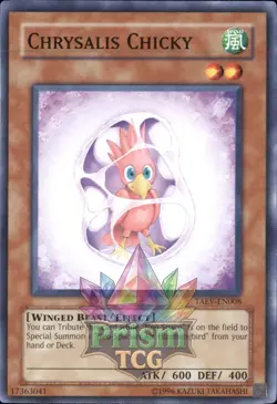 Chrysalis Chicky TAEV-EN008 Yugioh - Image 1