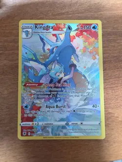 Pokemon TCG Kingdra Astral Radiance Trainer Gallery Ultra Rare Card TG03/TG30 - Image 1