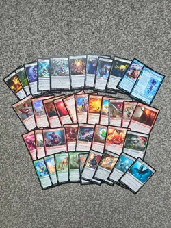 MTG Magic Final Fantasy Cards -Bulk Buy - Draft + 1 x Foil - over 100 cards NM - Image 1