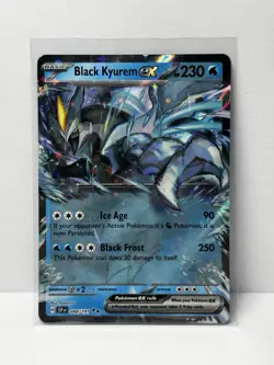Black Kyurem EX 048/191 Full Art NM/M Surging Sparks Pokemon Card - Image 1