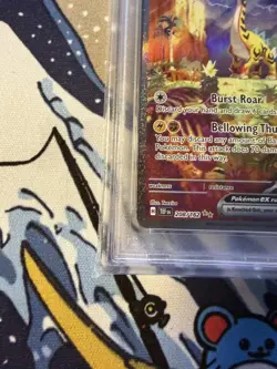 Pokemon TCG Temporal Forces Raging Bolt EX Card 208/162 PSA 10 - Image 4