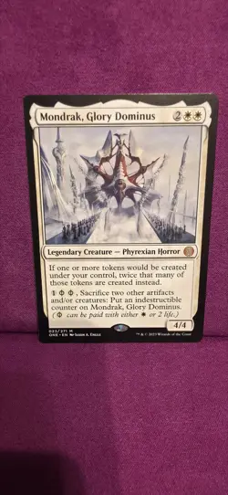 Mondrak, Glory Dominus Phyrexia: All Will Be One Regular Card NM Condition - Image 1