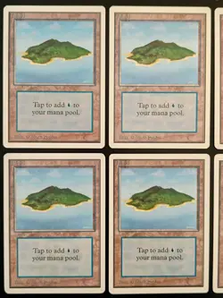 MtG - 6 x Island - Unlimited Edition - Magic the Gathering - Image 2