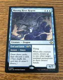 MTG Marang River Regent Tarkir: Dragonstorm Regular Rare MAGIC NM - Image 1