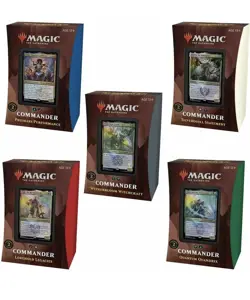 Magic the Gathering Strixhaven: School of Mages Commander Deck Set Of 5 - Image 1