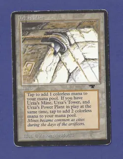 1994 Magic the Gathering - Urza's Mine - Antiquities MTG - Image 1