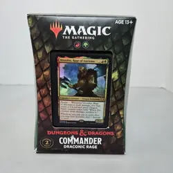 Draconic Rage Commander Deck MTG Dungeons & Dragons 2021 - Image 1