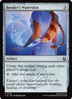X 1 Bender's Waterskin NM-M Avatar TLA 0255 MTG Magic The Gathering - Image 1