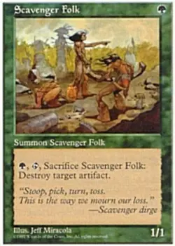 Scavenger Folk x4 - 5th Edition - NM-Mint, English - 5th Edition - Image 1