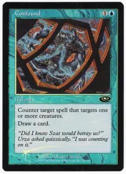 Confound 2001 Planeshift FOIL Blue Common Instant MTG NM AZ2 - Image 1