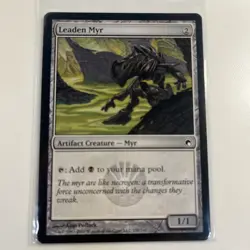 Leaden Myr - NM - SOM - C - MTG Magic - Image 1