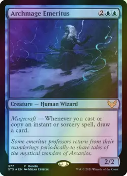 MTG Archmage Emeritus Bundle Foil ** Strixhaven: School of Mages ** English - Image 1