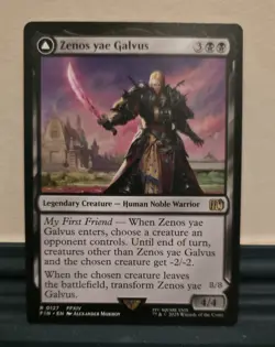 Zenos yae Galvus / Shinryu Transcendent Rival, 0127 Final Fantasy MTG NM - Image 1