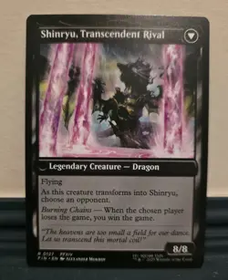 Zenos yae Galvus / Shinryu Transcendent Rival, 0127 Final Fantasy MTG NM - Image 2