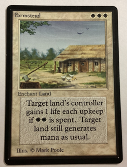 MTG Beta FARMSTEAD NM/LP (BIN3188) Graded Power - Image 1