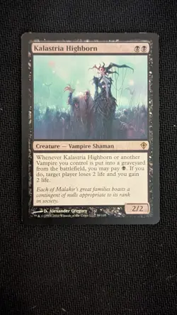 Kalastria Highborn ~ Worldwake [ Excellent ] [ Magic MTG ] - Image 1