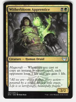 WITHERBLOOM APPRENTICE - Magic: The Gathering - HASS LP - Image 1
