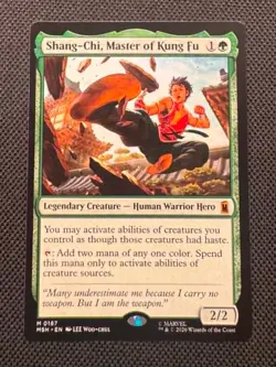 Shang-Chi, Master of Kung Fu - Marvel Super Heroes MTG - NM - Image 1