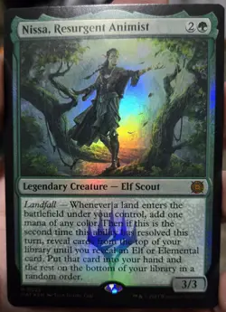 Nissa, Resurgent Animist March of the Machine: The Aftermath Foil - Image 1