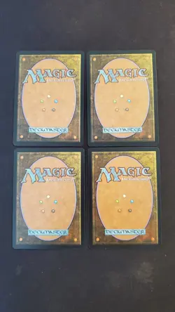 MTG Magic **DISEASE CARRIERS (x4)** Urza's Destiny, Playset, English, Light Play - Image 2