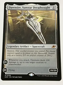 Dawnsire Sunstar Dreadnought 238 MTG Edge of Eternities 2025 NM Non Foil Mythic - Image 4