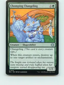 Chomping Changeling - U172 - MTG - Lorwyn Eclipsed (ECL) - Image 1