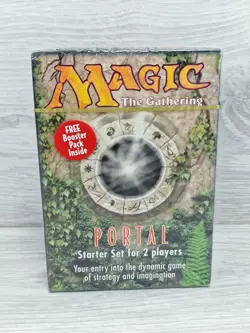 MTG Portal 2 Player Starter Deck + Booster Pack Sealed 1997 | English | NM - Image 1