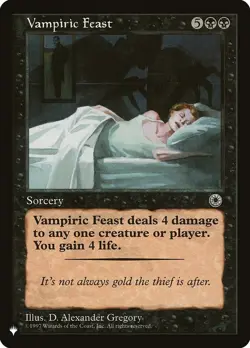 Magic The Gathering - The List (PLST) U Vampiric Feast - Image 1