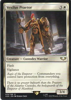 MTG: Warhammer 40,000: Vexilus Praetor: Lightly Played Condition - Image 1