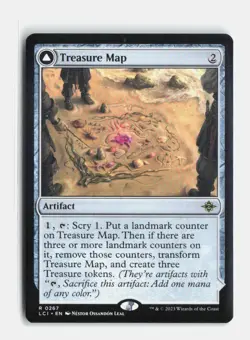 Treasure Map 267 The Lost Caverns of Ixalan MTG NM - Image 1