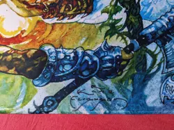 Arcane Denial Stitched MTG Play Mat SIGNED Richard Kane Ferguson Kickstarter - Image 3