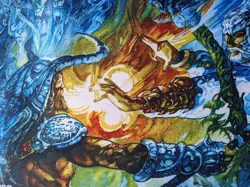Arcane Denial Stitched MTG Play Mat SIGNED Richard Kane Ferguson Kickstarter - Image 4