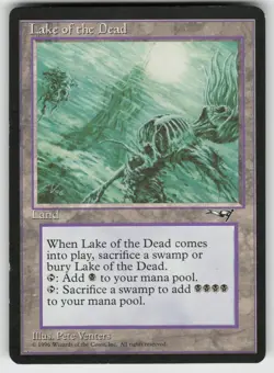Lake of the Dead 185 Alliances Rare MAGIC: THE GATHERING - Image 1