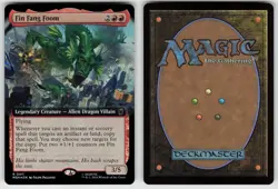 Fin Fang Foom (Extended Art) 411 Marvel Super Heroes Foil MAGIC: THE GATHERING - Image 3
