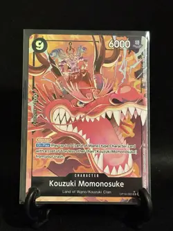 Kouzuki Momonosuke (085) (Alternate Art) OP16-085 The Time of Battle Rare Foil - Image 1