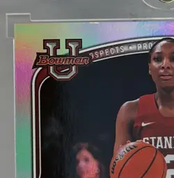 🔥2025-26 Bowman 1st Bowman Hailee Swain Auto Refractor 1 /1 Autograph🔥RARE - Image 2