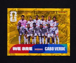 2026 Panini FIFA World Cup - TEAM CABO VERDE - Limited GOLD Crumple RARE CAPE V - Image 1