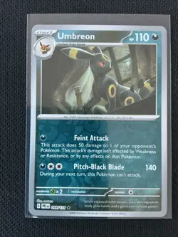 Umbreon 059/131 NM Reverse Holo Prismatic Evolutions Pokemon TCG - Image 1