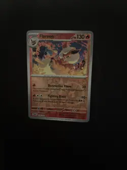 Pokemon - 136/165 Flareon - Scarlet & Violet 151 - Reverse Holo - LP - Image 1