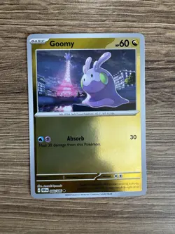 Pokemon TCG 066/086 Goomy Chaos Rising Reverse Holo Near Mint - Image 1