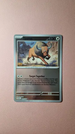Tauros Uncommon Reverse Holo Chaos Rising ME04 069/086 Pokemon NM 2026 - Image 1