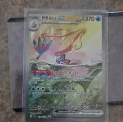 Pokemon TCG Milotic ex 237/191 Stellar Crown English Holo Full Art - Image 1