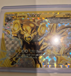 POKEMON CARD - LUXRAY BREAK - NM 47/122 XY BREAKPOINT - NEAR MINT - Image 3