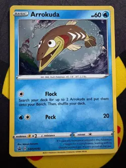 Arrokuda SWSH093 Cosmos Holo Promo Sword & Shield Promos Pokemon Card Mint - Image 1